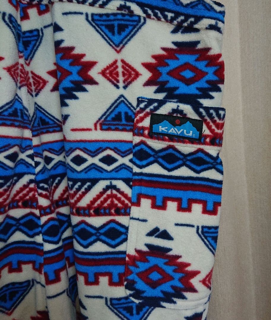 限定KAVUカブーアウトドアサロペットオーバーオール未使用Mフリースペンドルトン