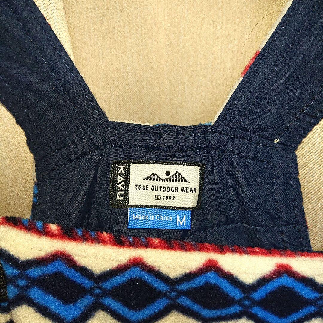 限定KAVUカブーアウトドアサロペットオーバーオール未使用Mフリースペンドルトン