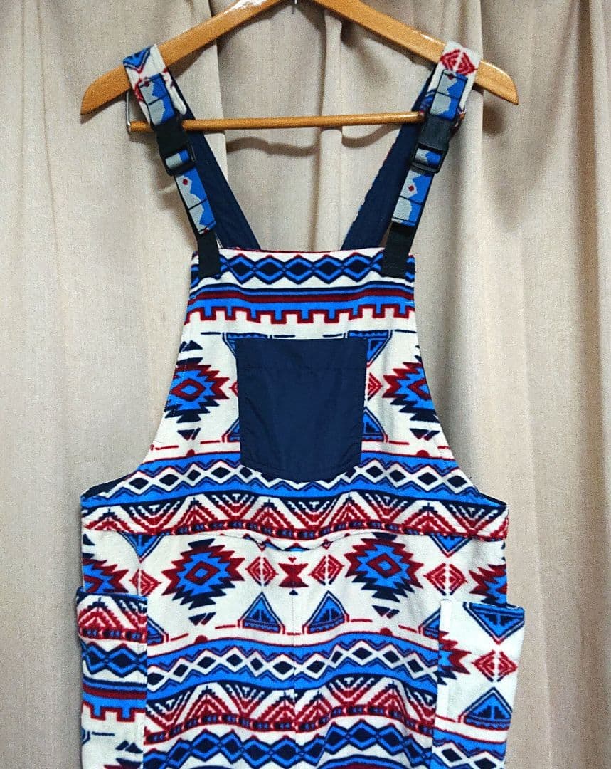 限定KAVUカブーアウトドアサロペットオーバーオール未使用Mフリースペンドルトン