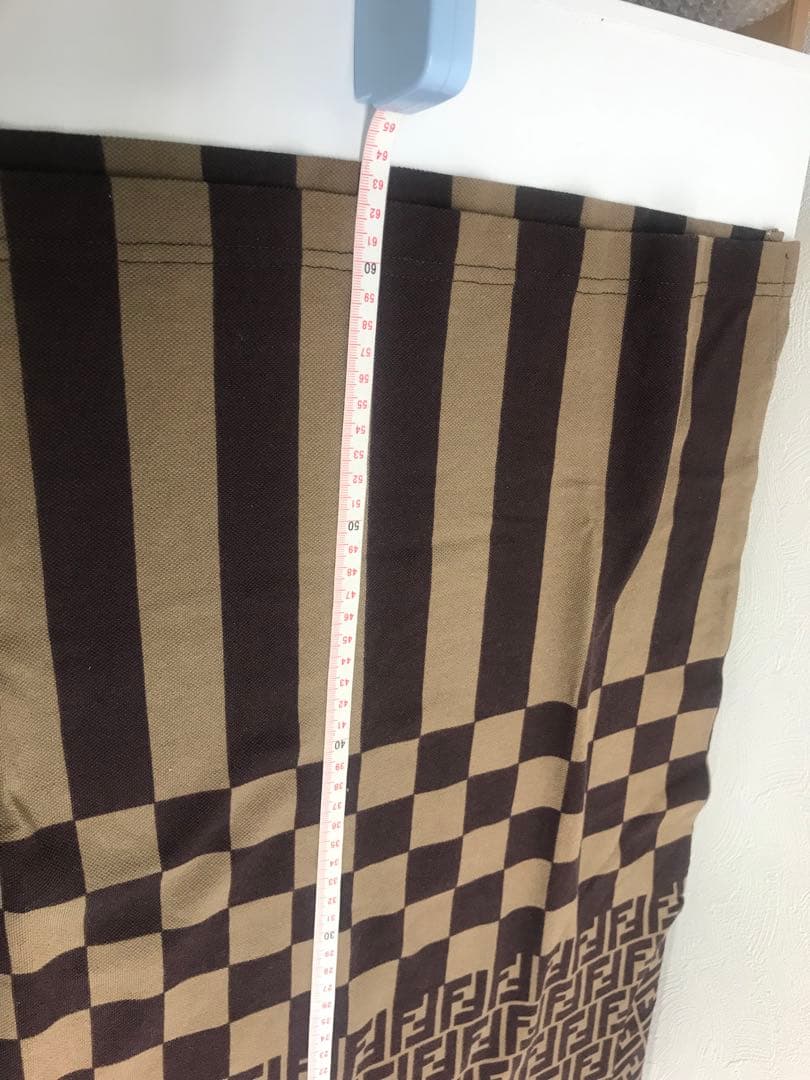 FENDI フェンディ ズッカ柄 半袖ポロシャツ サイズ44