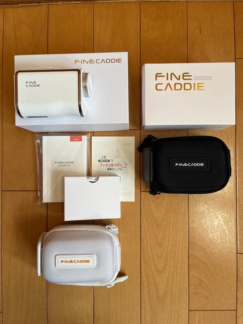 FINE CADDIE ゴルフ用距離計 ホワイト