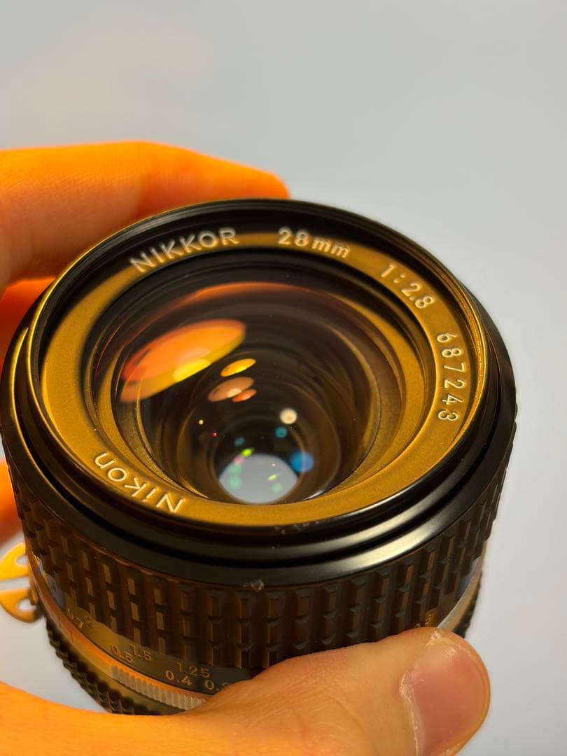 【美品/銘玉】Nikon AI-s Nikkor 28mm f2.8 単焦点