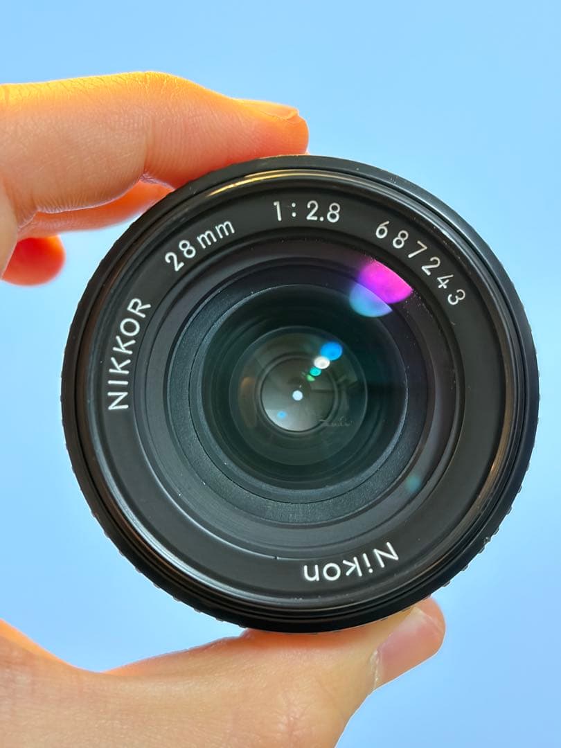 【美品/銘玉】Nikon AI-s Nikkor 28mm f2.8 単焦点