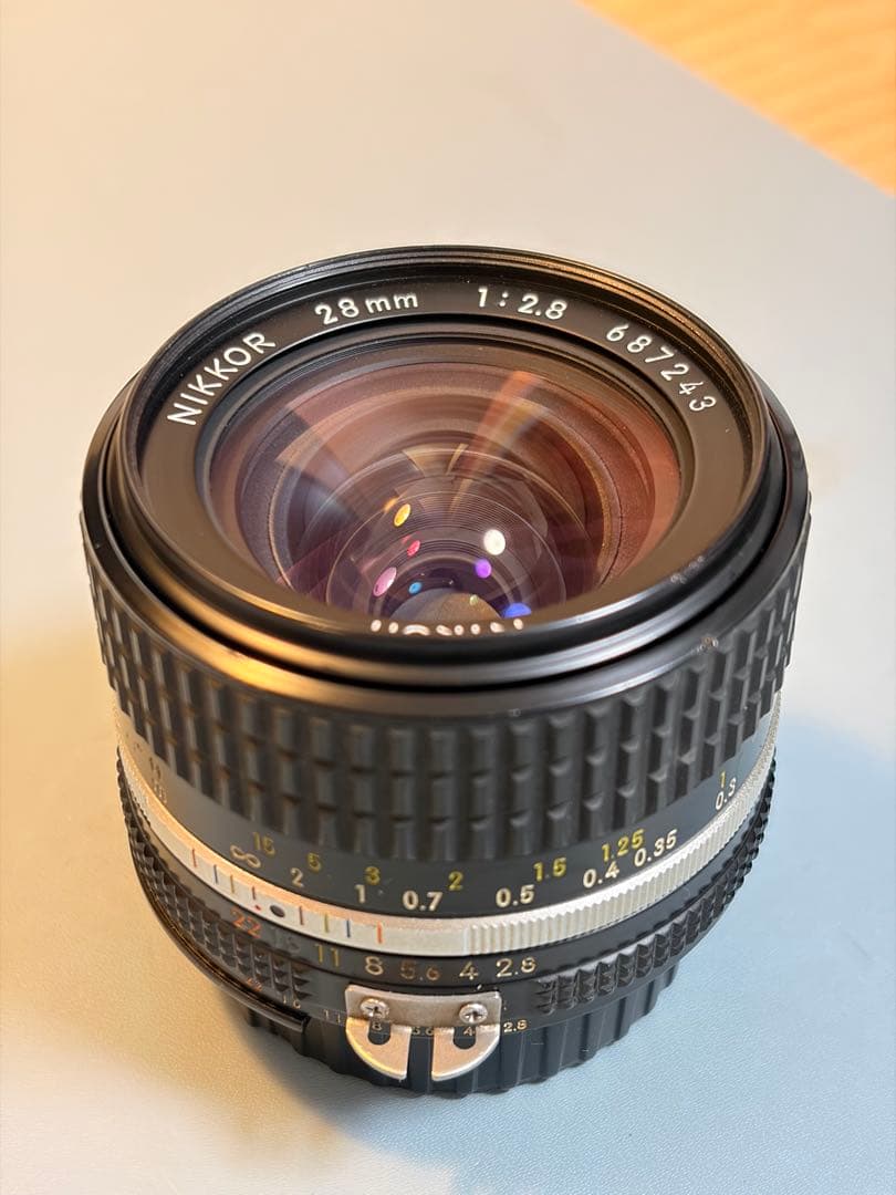 【美品/銘玉】Nikon AI-s Nikkor 28mm f2.8 単焦点