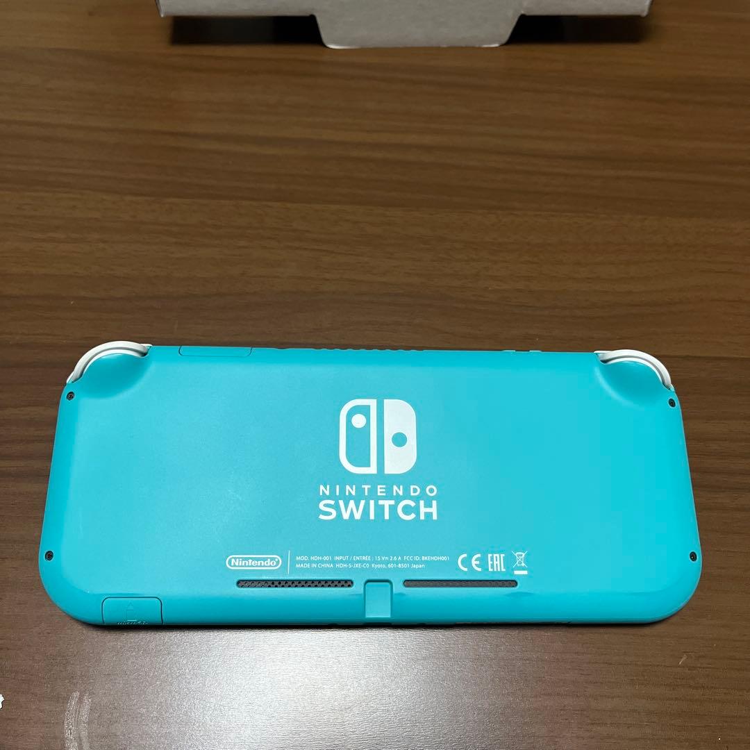 Nintendo Switch Lite ターコイズ 持ち運びケース付き