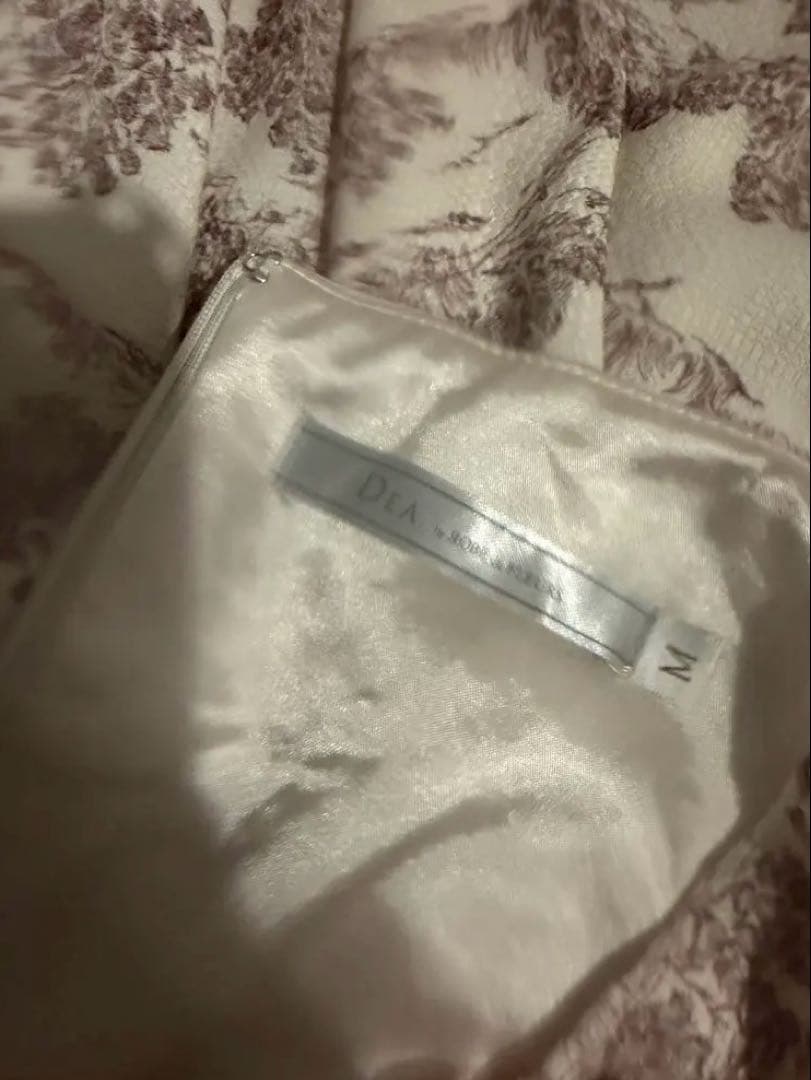 ジャガード×バストジッパーフレアロングキャバドレス(DE3334)