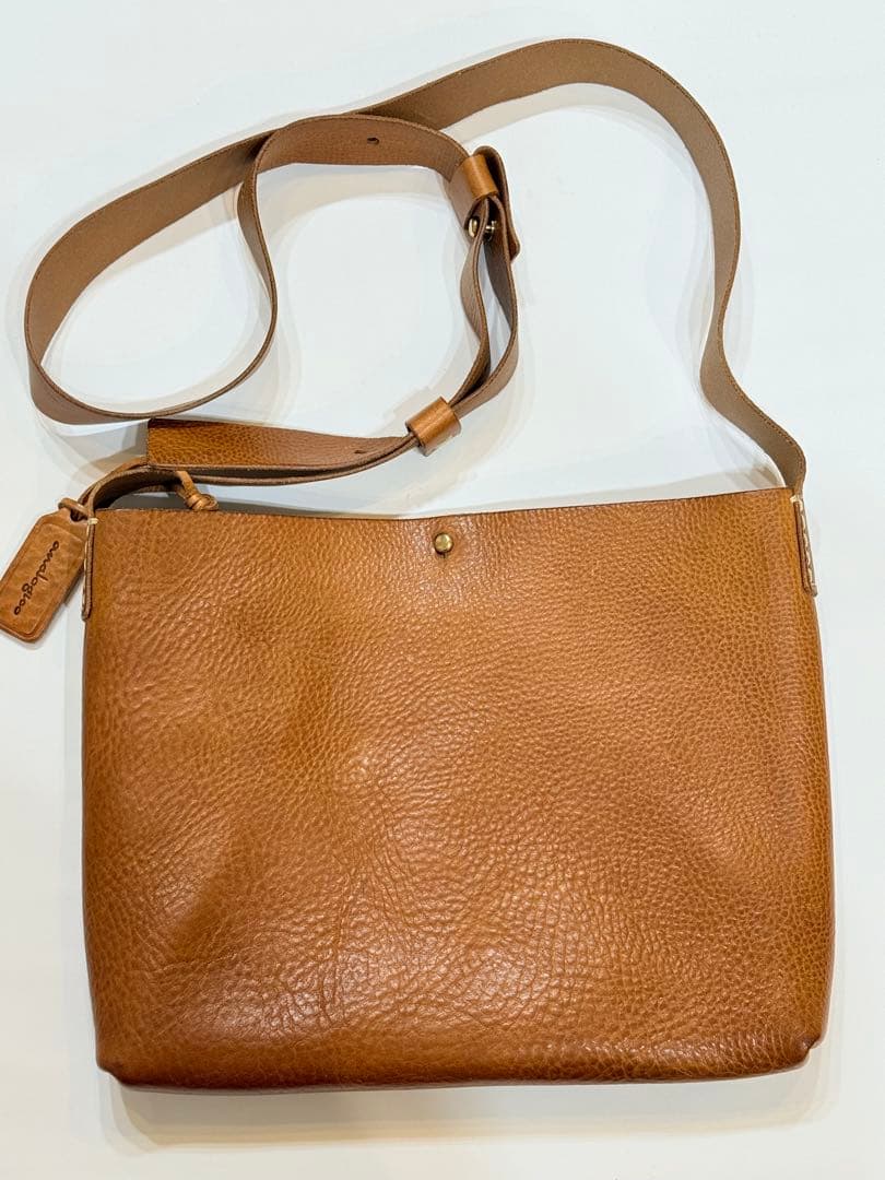 ね*も様 analogico アナロジコ　横トリムバッグS