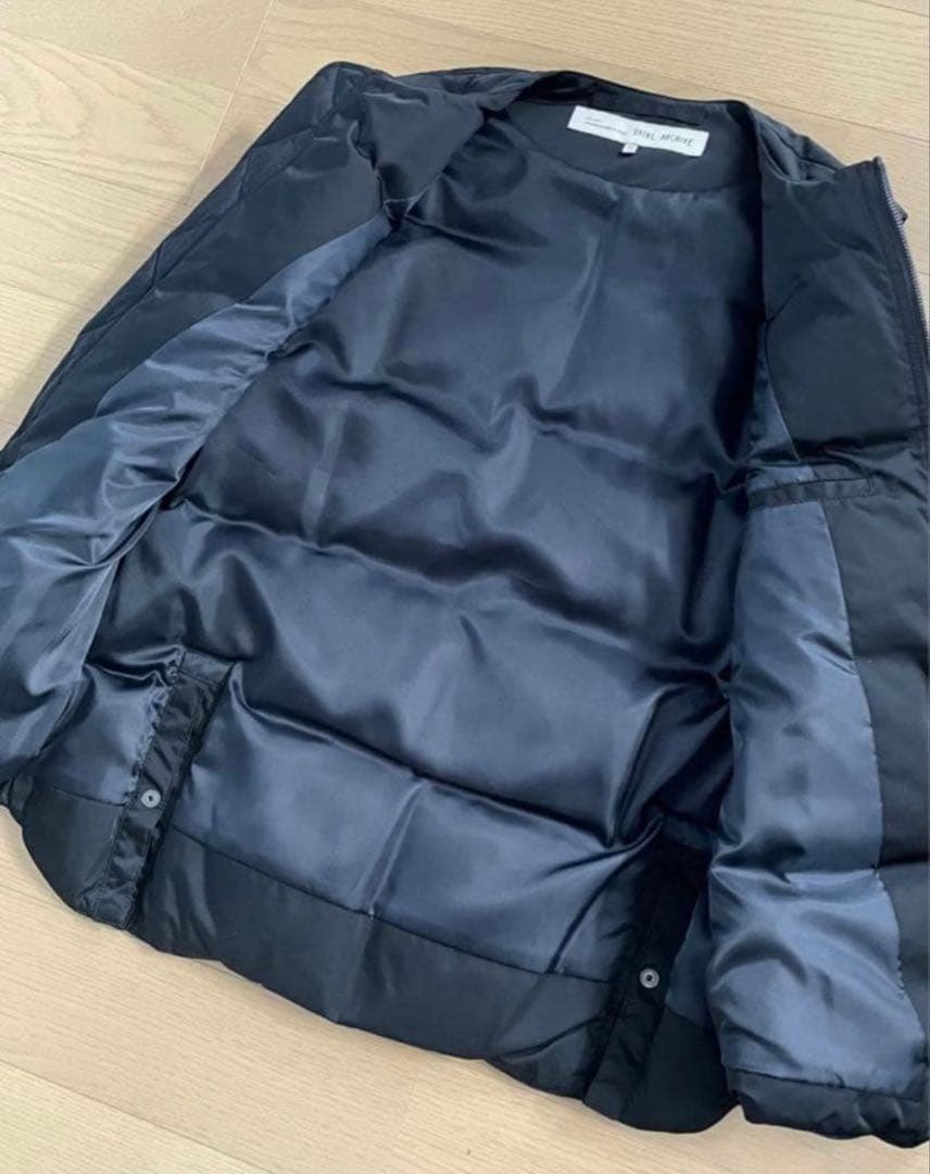【美品】VAINL ARCHIVE バイナルアーカイブ ダウンベスト 黒 M