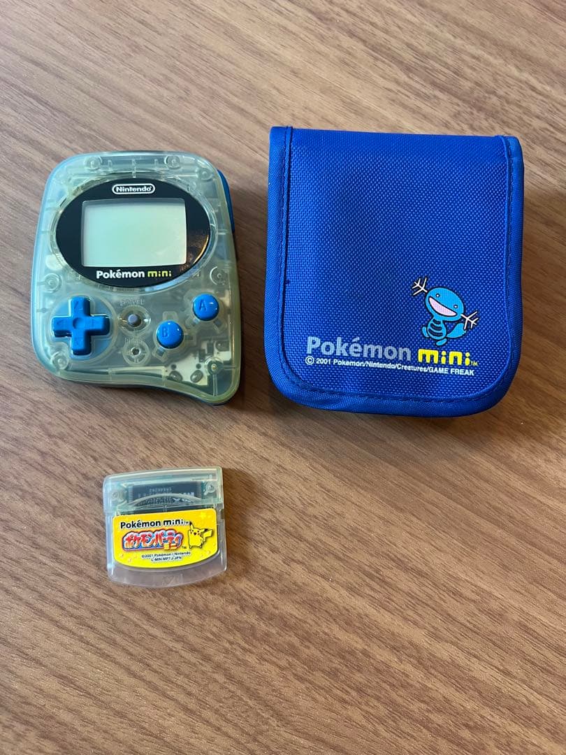 ポケモンミニ 本体とゲームカートリッジ