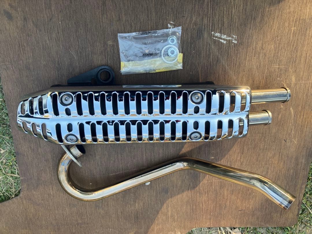 モンキー125 武川スクランブラーマフラー