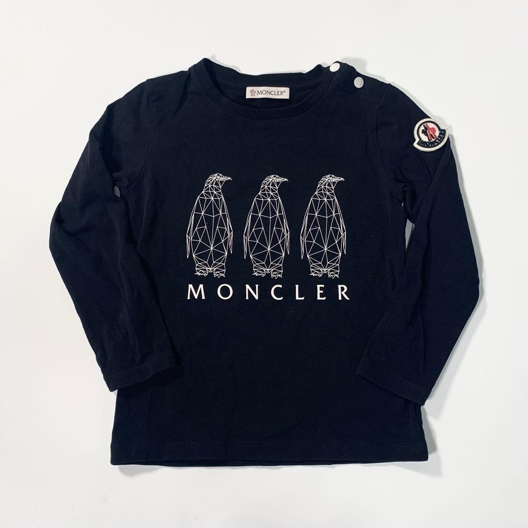MONCLER モンクレール ペンギンプリント Tシャツ ロンT キッズ 2T