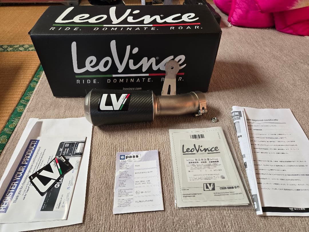 LeoVince マフラー　S1000R or S1000RR用