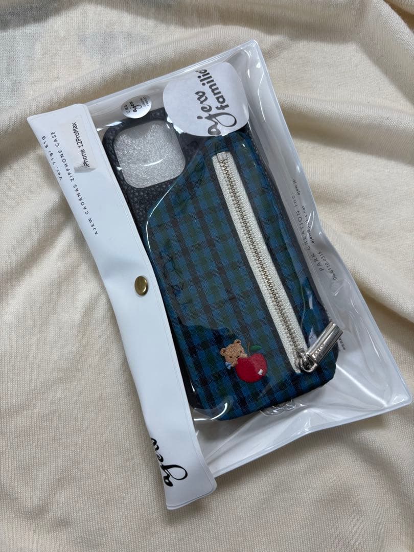 ファミリア ajew iPhone 12 Pro Max ケース