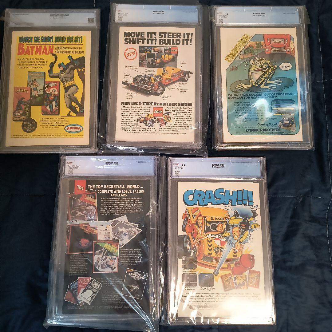 Batman バットマン　アメコミコレクション 5冊セット CGCグレード