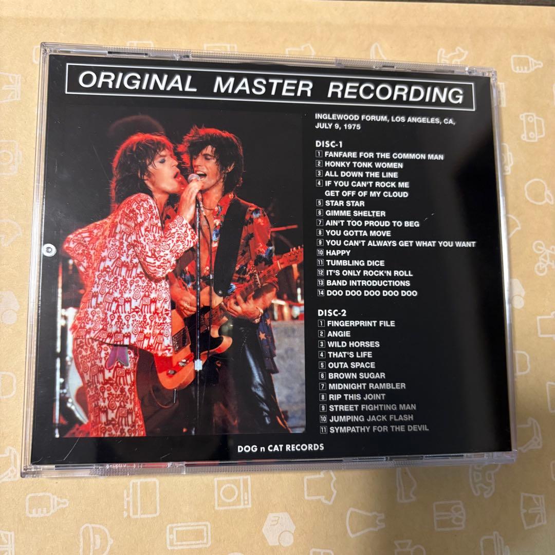 ROLLING STONES プレス2CD DAC VGP 1975年