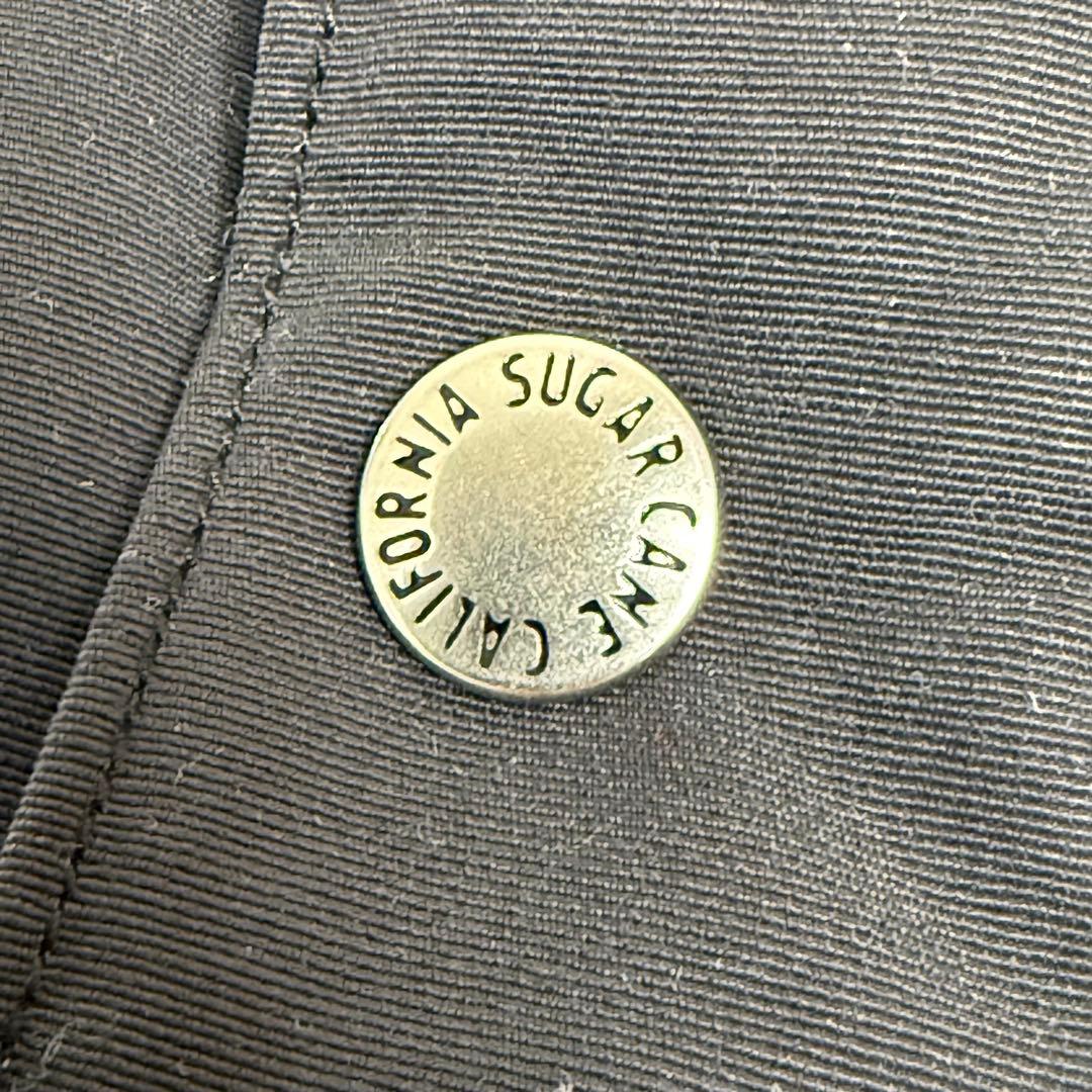 ジャケット・アウター 633 SUGAR CANE SC12340 Down Vest Black