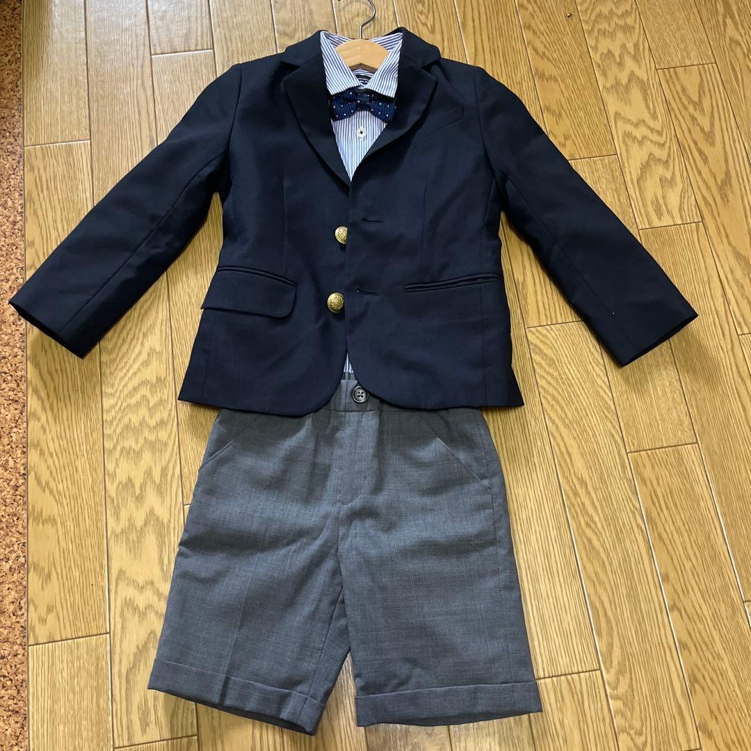 グリーンレーベルリラクシング　キッズフォーマルスーツセット