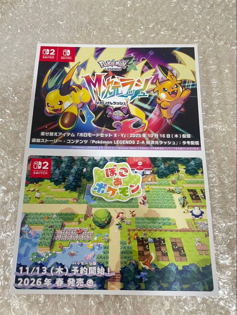 ポケモンレジェンズZ Nintendo Switch 2 Edition