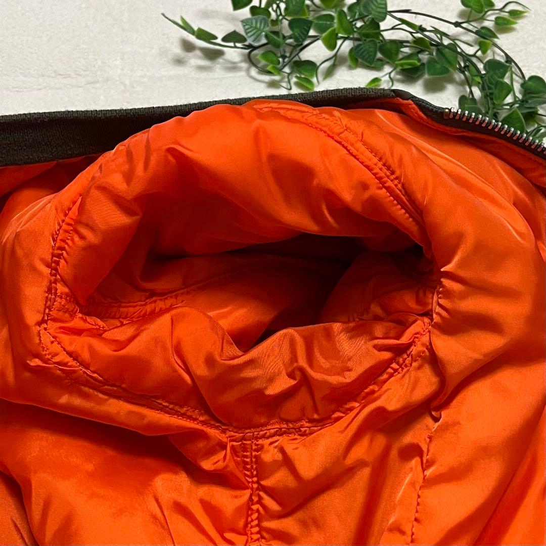 美品　アルファ　ma-1 ビンテージ　USA製　オリーブグリーン　短丈