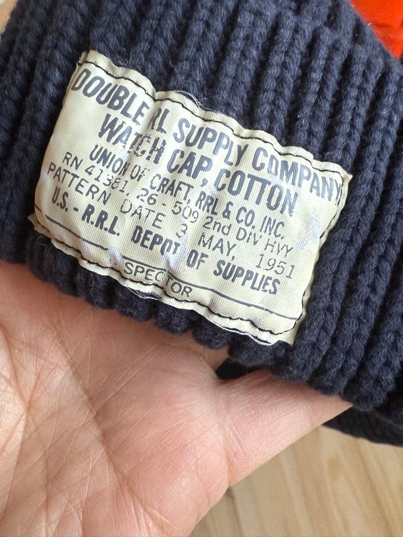 RRL DOUBLE RL SUPPLY COMPANY ニット帽