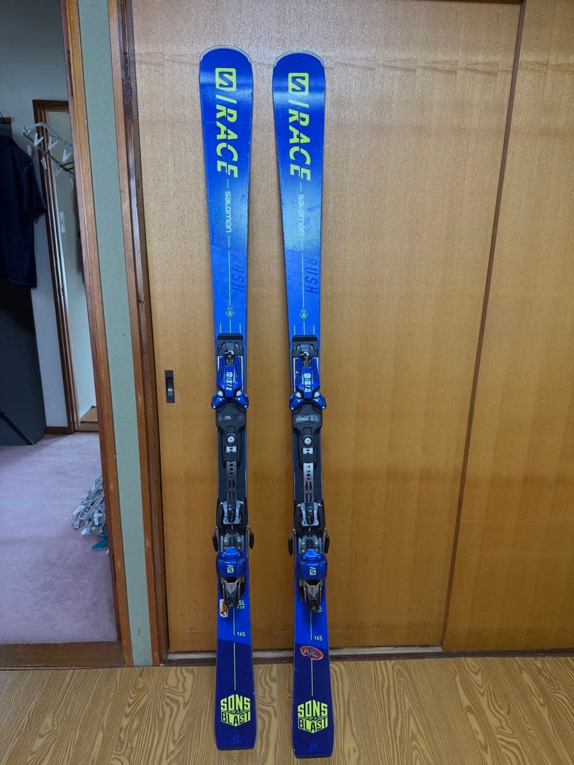 サロモン S RACE i sl 165cm x12ビンディング付き