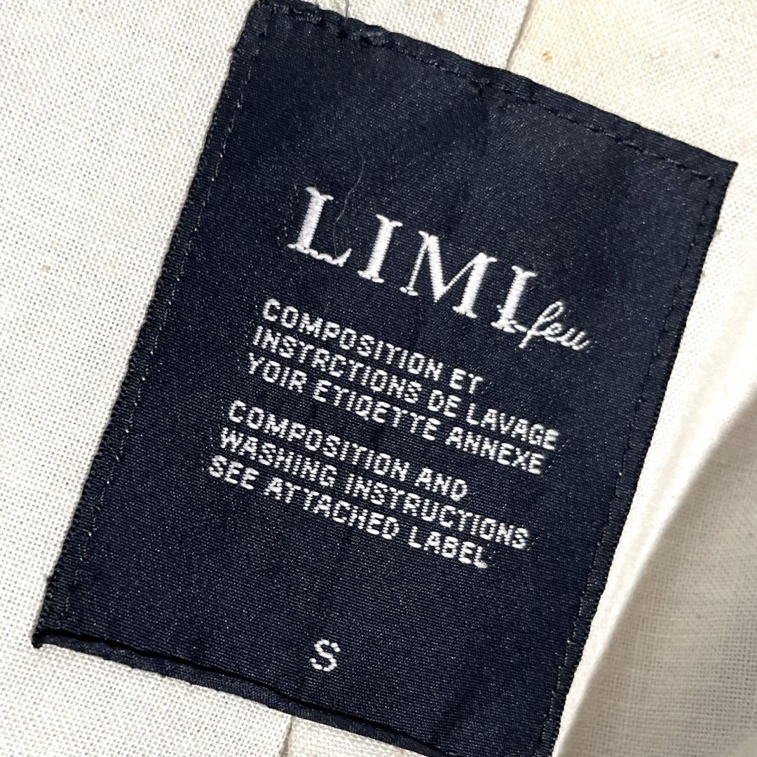 割と美品 LIMI feuリミ フゥ ウールメルトンコート2008年AW