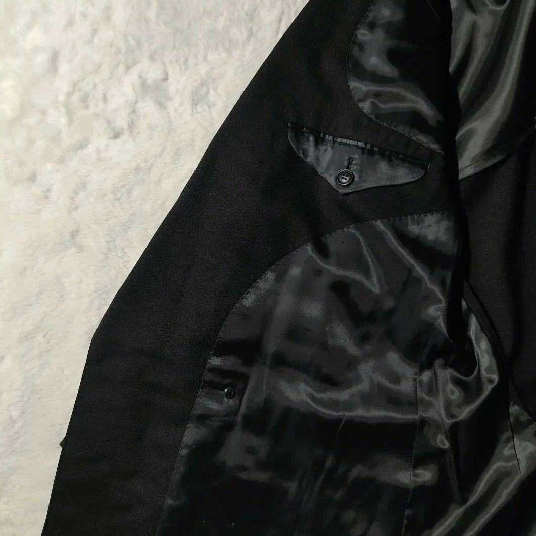 【美品タグ付き】BELLUMORE ダブル スーツ セットアップ 黒