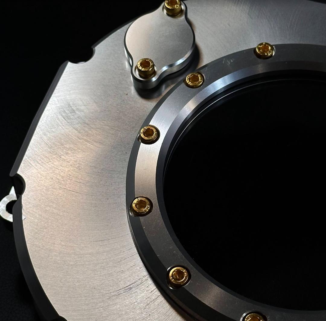 アルミビレット ゼファー1100/RS スケルトン クラッチカバー m580