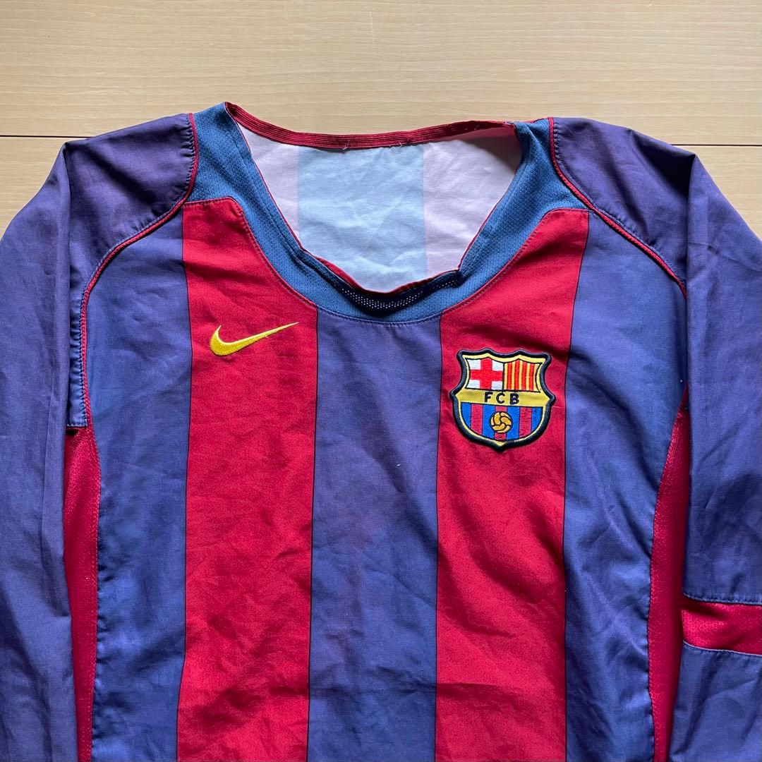 04/05 NIKE バルセロナ ユニフォーム 長袖 ヴィンテージ
