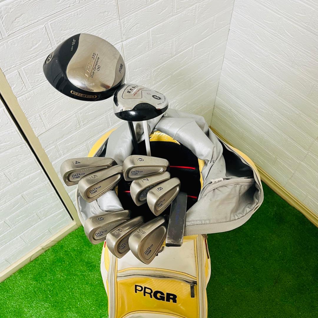 【☆大人気☆】PRGR☆プロギア☆メンズ☆ゴルフクラブセット☆11本☆初心者☆