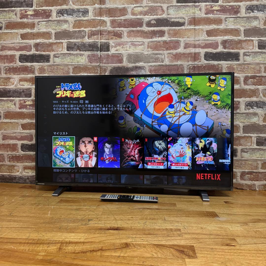 東芝 40V型 液晶テレビ 40V34 REGZA スマートテレビ 動画アプリ○