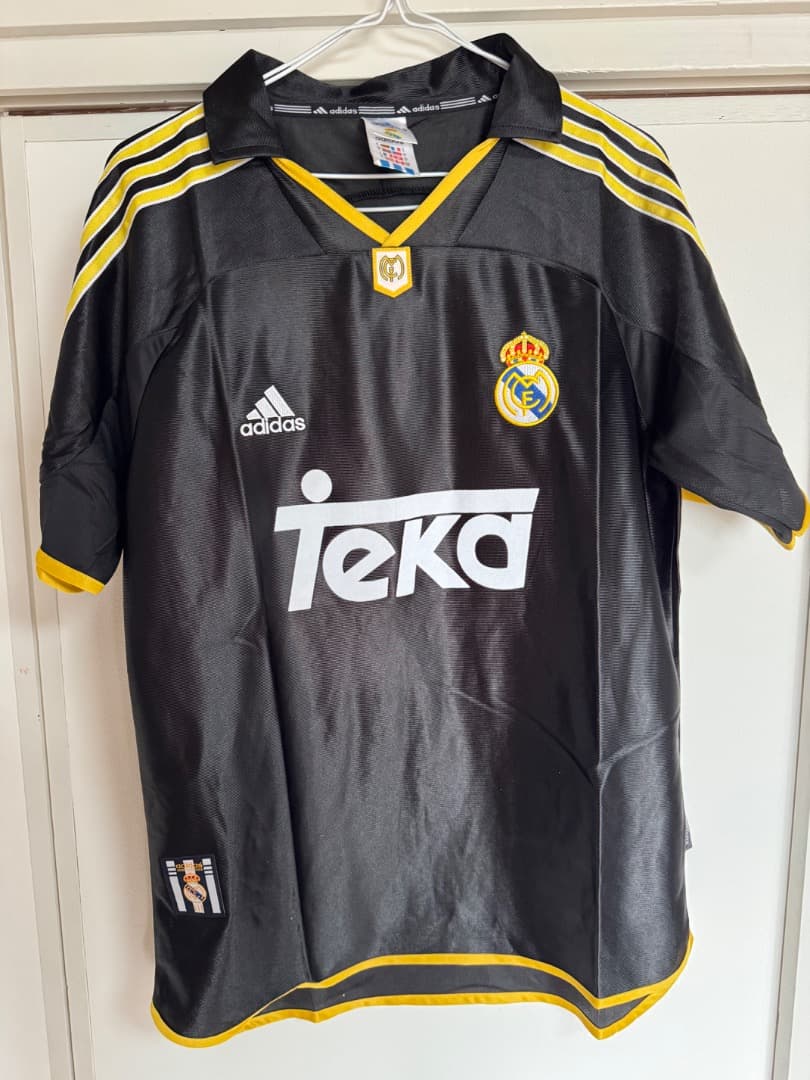 リアル・マドリード シャツ 黒/黄