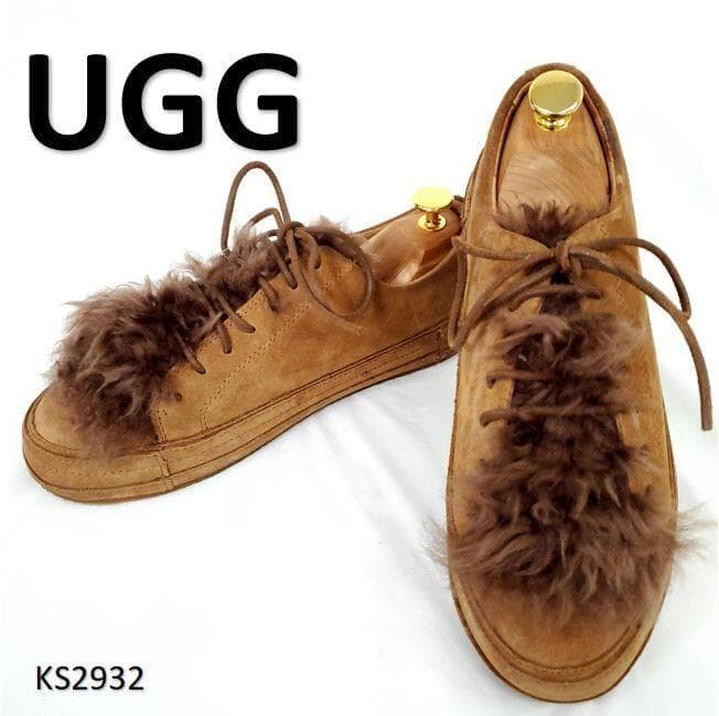 アグ　新品　Break Fur　激レア　完売品　ブラウン　25.5　スエード