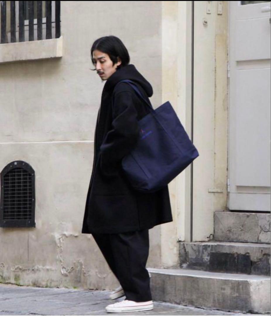 COMOLI メルトン フーデッド コート サイズ1