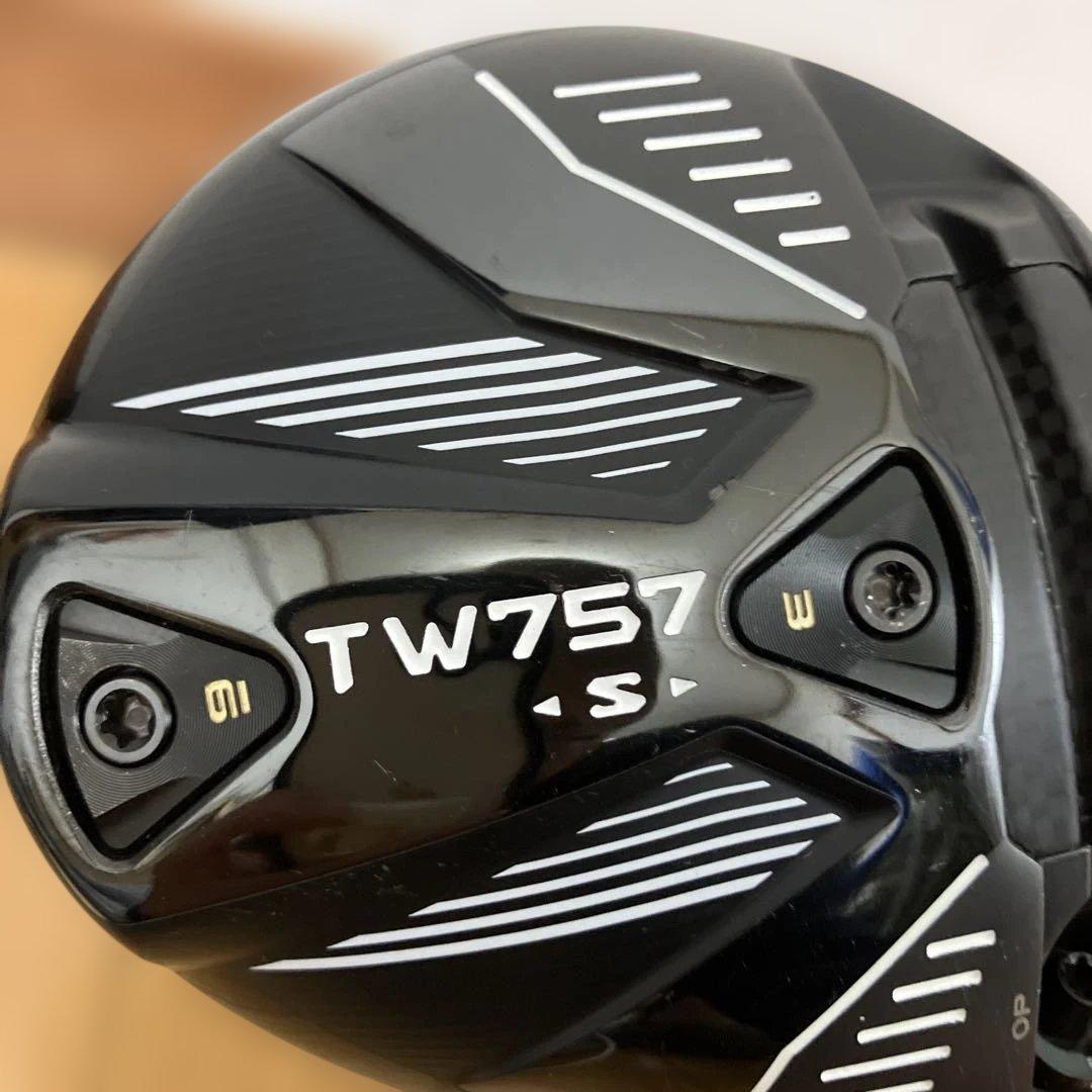 《値下げ》ホンマTW757Sドライバー　9.0° ヘッド 純正ヘッドカバー付き