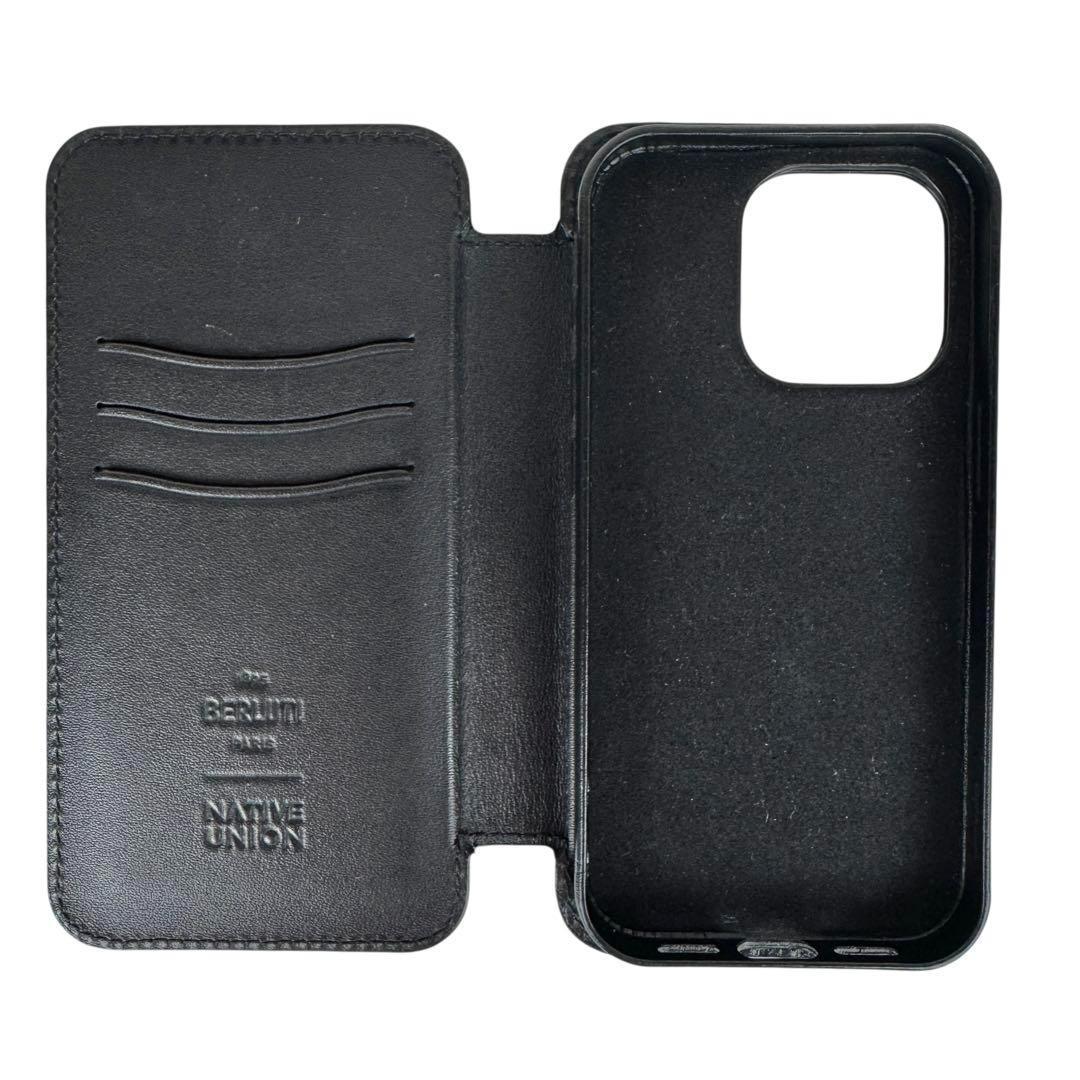 良品★　ベルルッティ　iPhone 15 Pro 対応 フォリオ　スマホケース