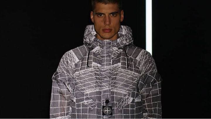 新品 未使用 Stone  Reflective Grid 2XL