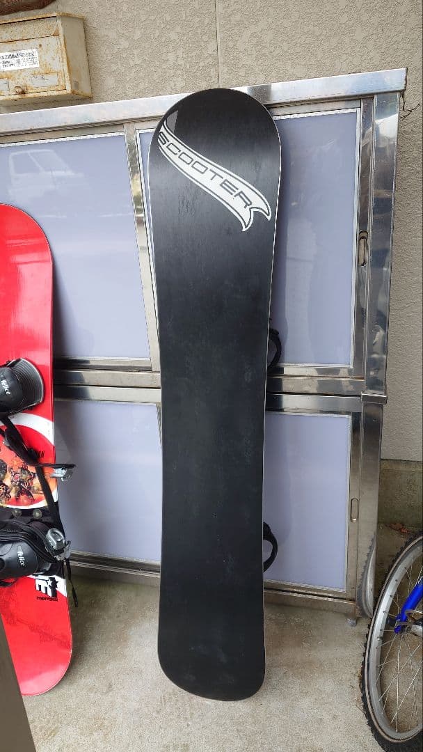 美品 スノーボード 2点セット 板/SCOOTER バイン/K2