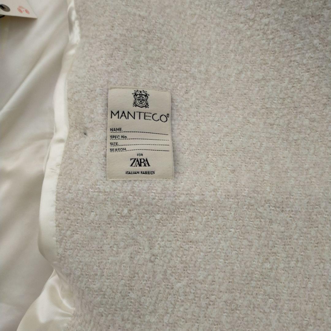 ZARAウール混ブレークコート／未使用