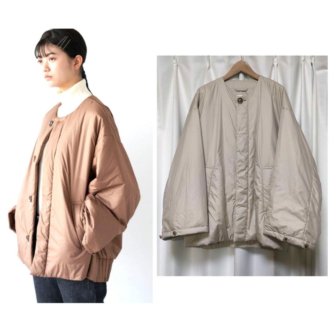 【極美品】le glazik フルダルタフタ インサレーションジャケット