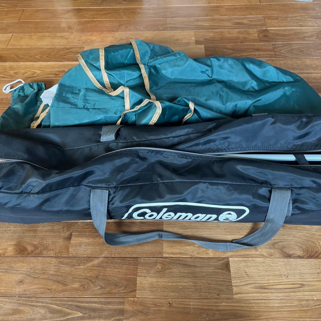 美品 コールマン イージーキャノピーST260 グリーン タープ Coleman
