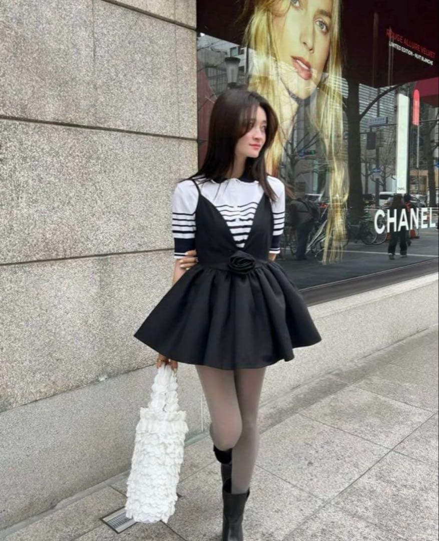 スカート bibiy ALEXA FLOWER ROMPERS