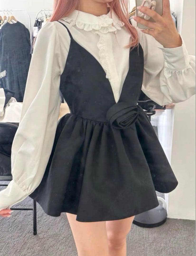 スカート bibiy ALEXA FLOWER ROMPERS