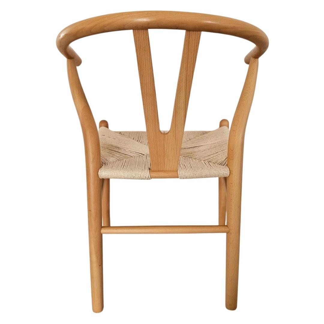 北欧Yチェア風 ペーパーコード ダイニングチェア① リプロダクト ナチュラル