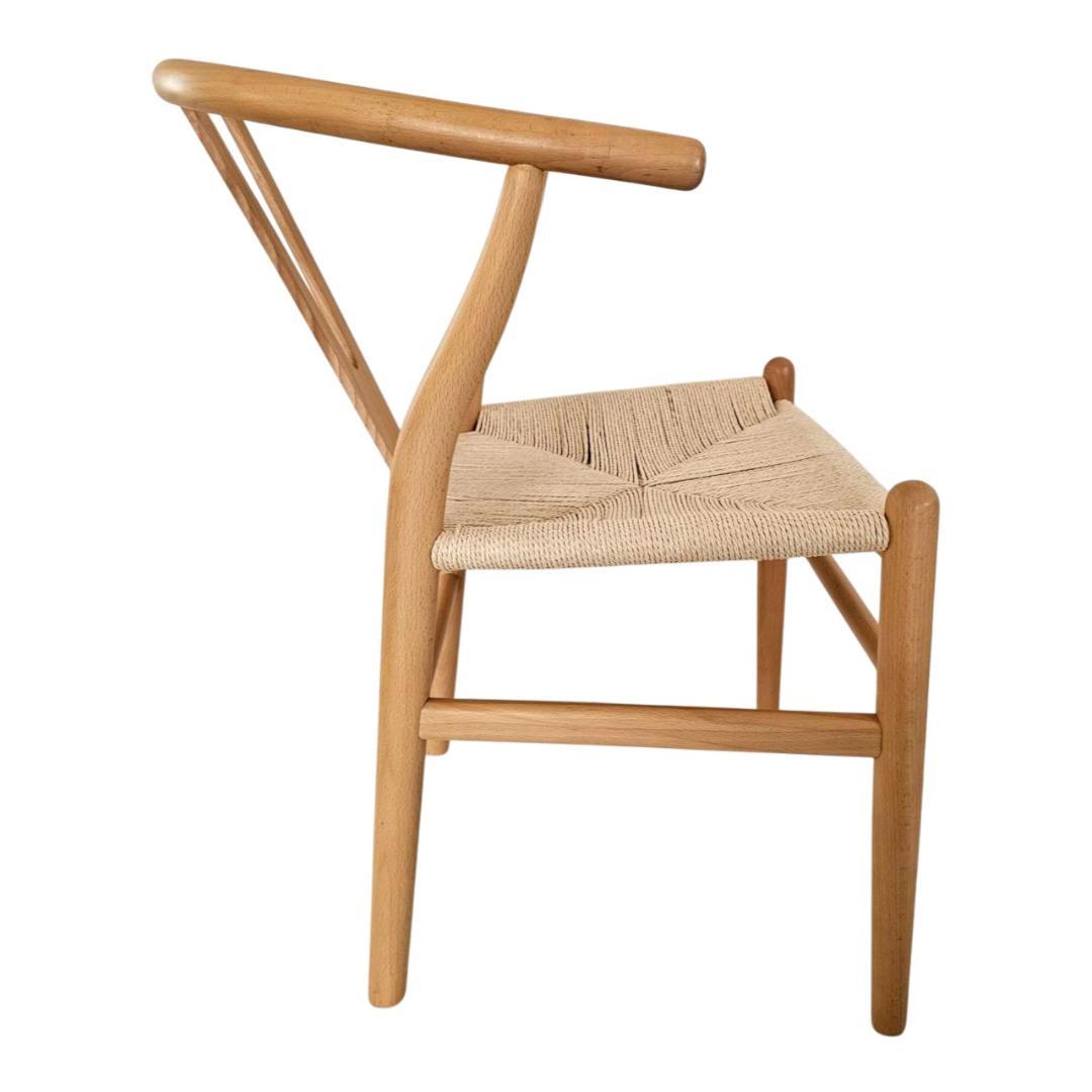 北欧Yチェア風 ペーパーコード ダイニングチェア① リプロダクト ナチュラル