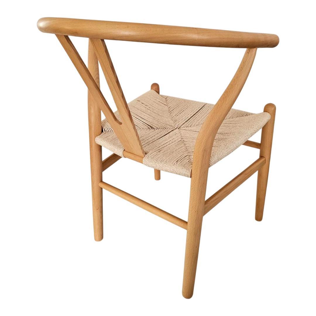 北欧Yチェア風 ペーパーコード ダイニングチェア① リプロダクト ナチュラル