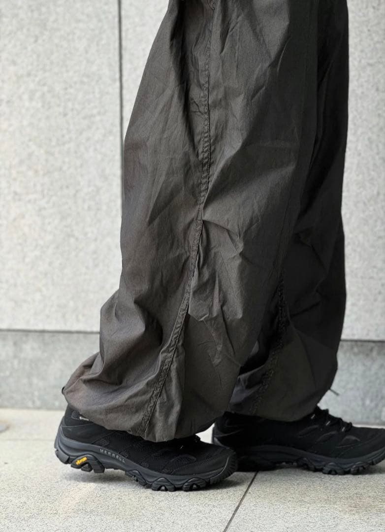 【デッドストック】89年製 スノーカモパンツ 後染めブラック M-R