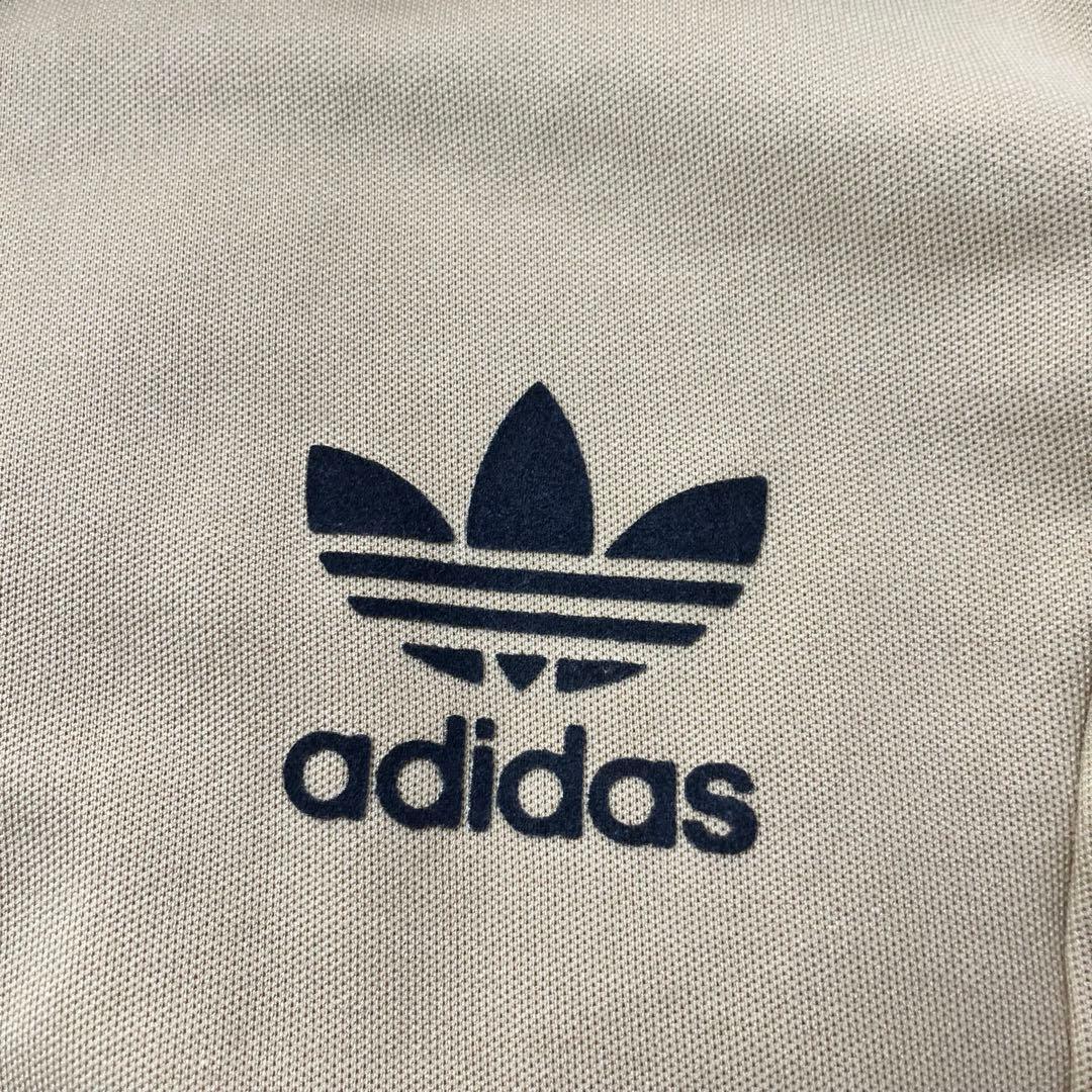 00s adidas トラックジャケット　キャメル　M