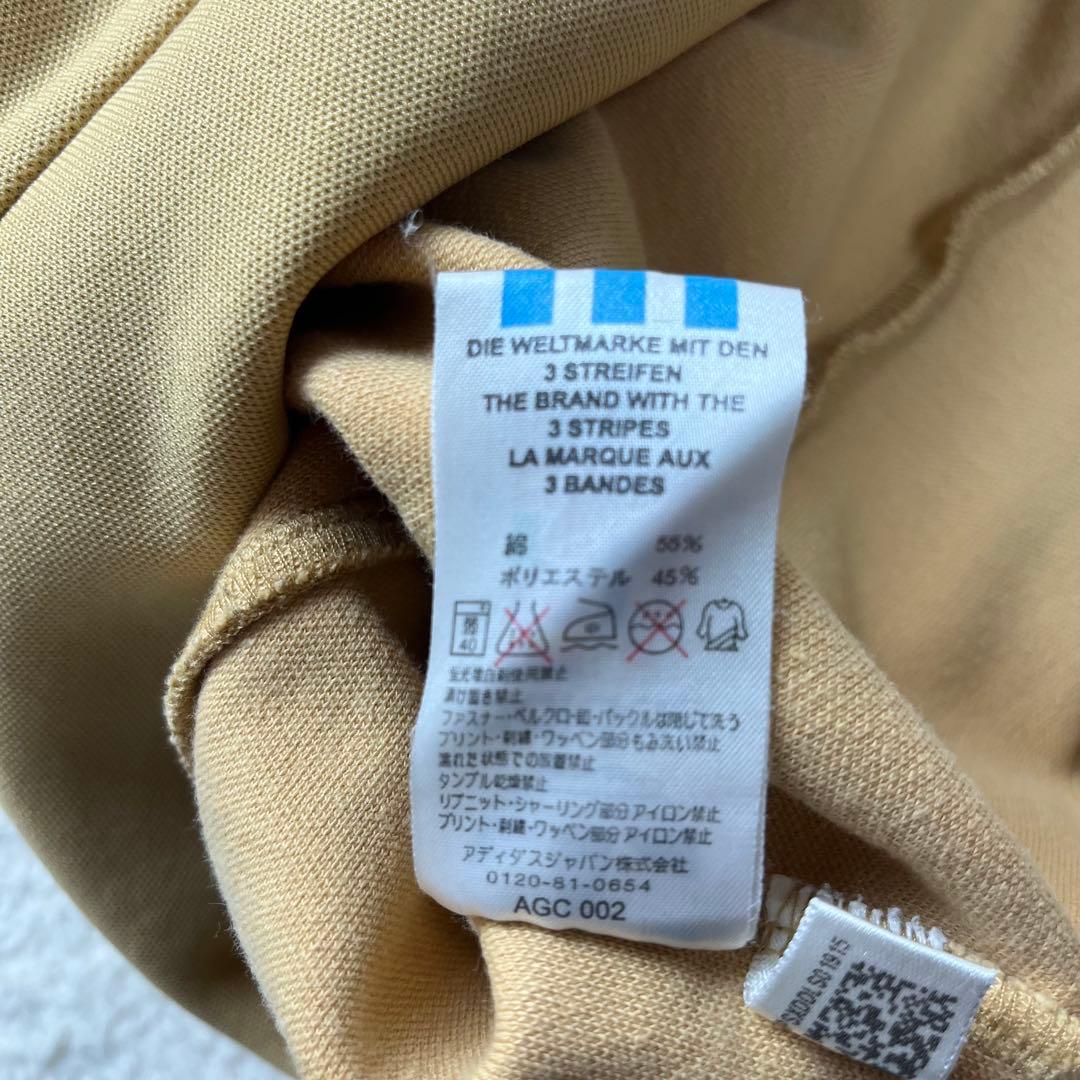 00s adidas トラックジャケット　キャメル　M