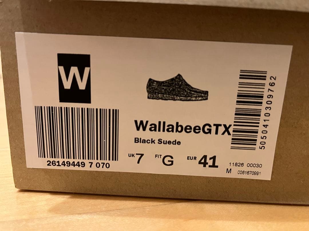 Clarks Wallabee クラークス ワラビー ゴアテックス　gtx